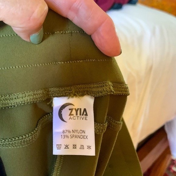 ZYIA Active Olive Unwind Joggers # 1799 size M - Picture 9 of 12